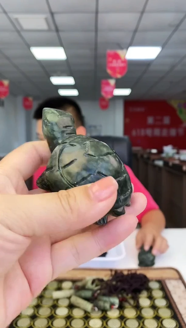 蛇纹石玉未镶嵌长寿龟多样性随机发一