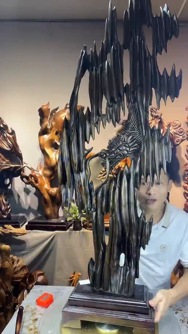 金丝楠哦***吧小叶桢楠随行摆件24