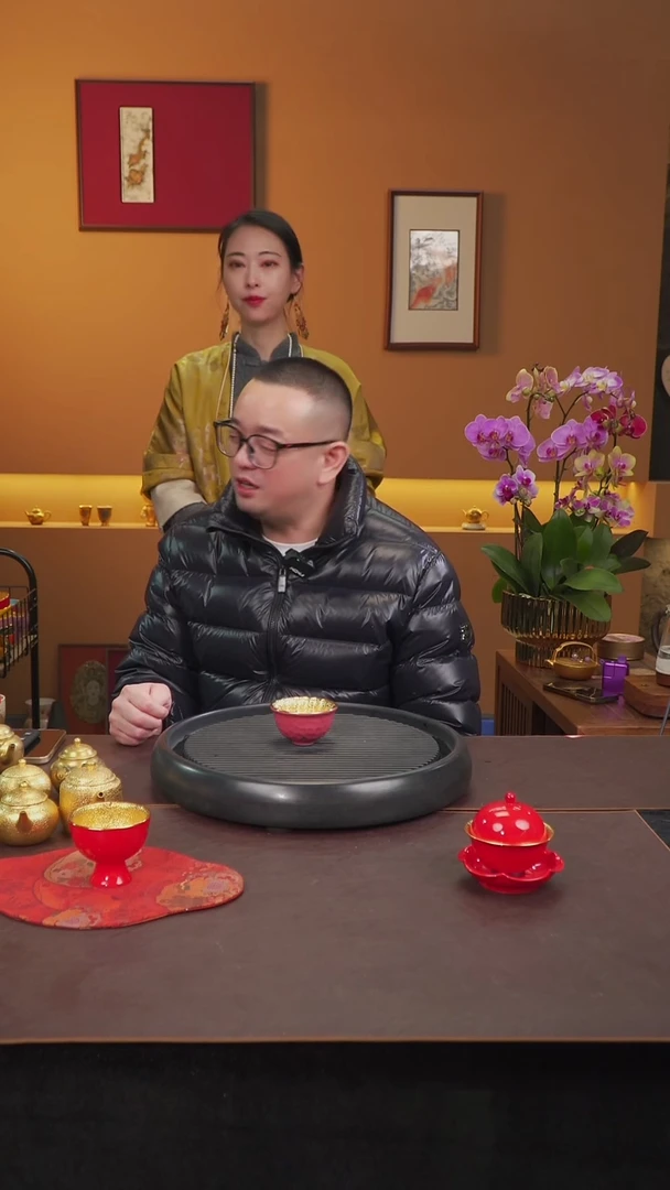 【闪购商品】杯【宜景窑鎏金系列】杯子 59