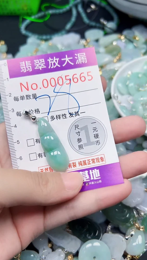 颈饰未镶嵌翡翠5665