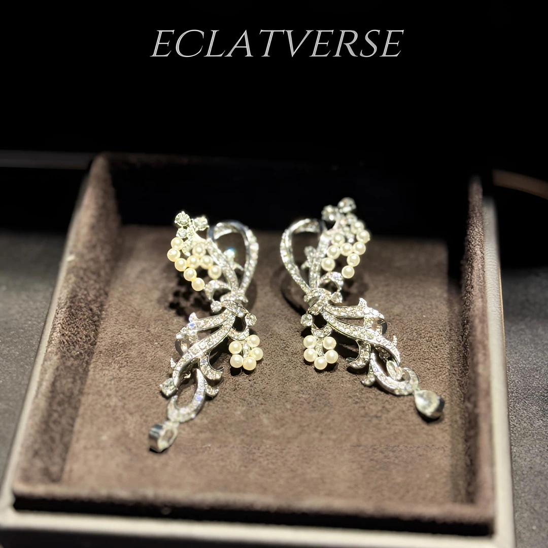 铜合金仿水晶耳饰 铜合金仿水晶耳饰9056