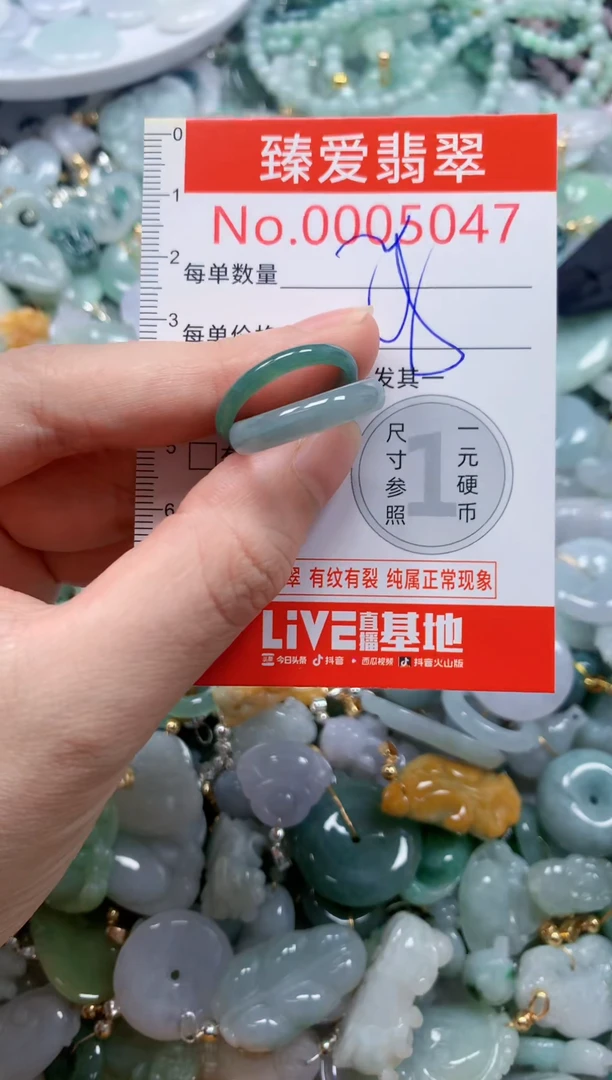 翡翠未镶嵌吊坠(不含链)5047