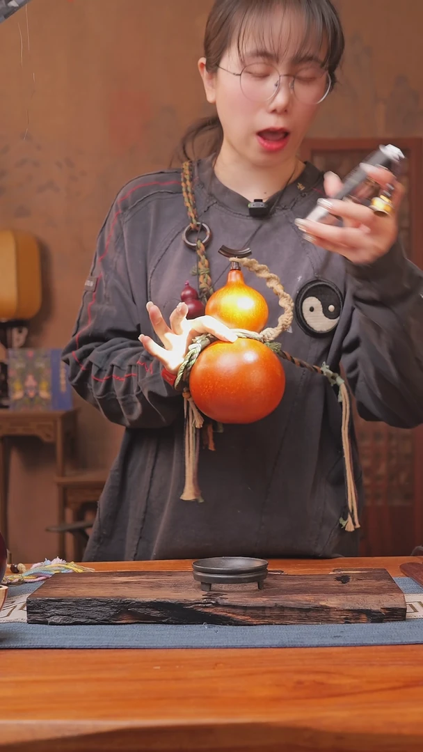 1880号链接精品大漆葫芦现货现发[一物一拍]