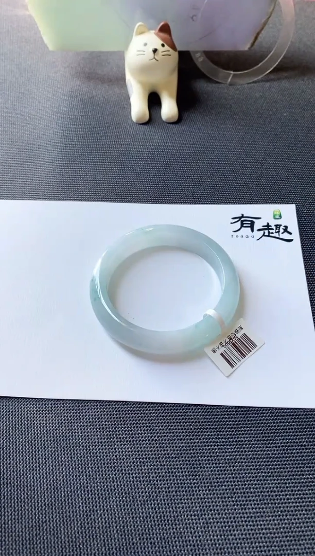 翡翠手镯未镶嵌54.4正圈
