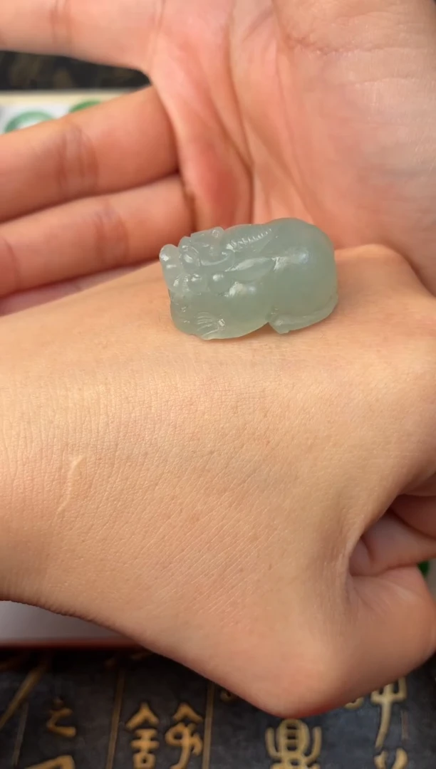 未镶嵌定制翡翠冰貔貅