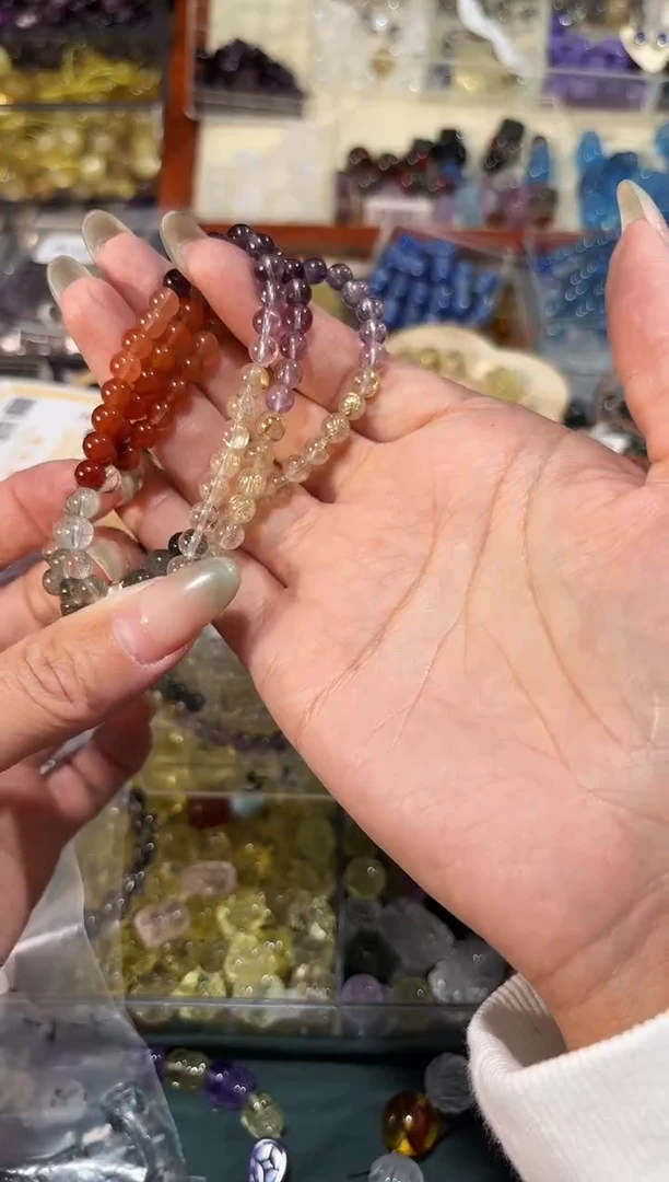 【闪购商品】水晶手串未镶嵌A44极光四色手串拍2件