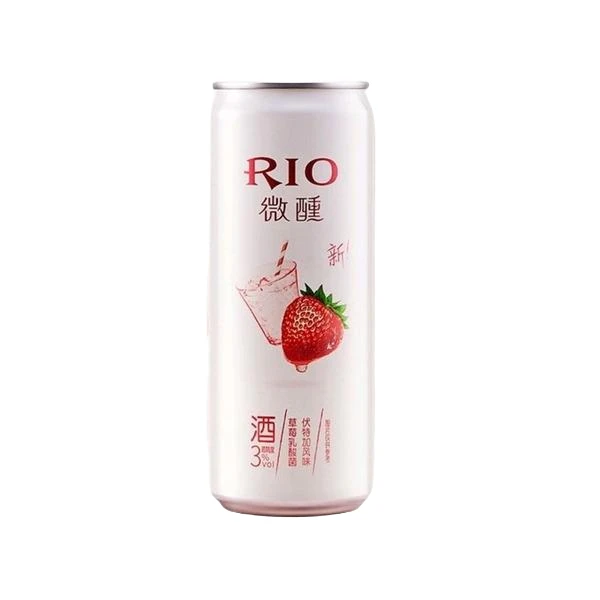 【商超饮品】RIO微醺草莓乳酸菌伏特加风味330ml/罐