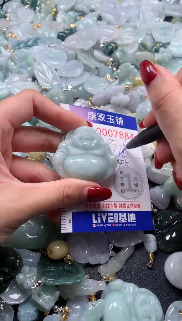 颈饰未镶嵌翡翠7884