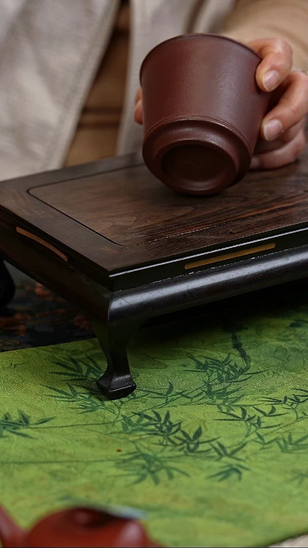 茶壶紫砂石红杯  180 cc