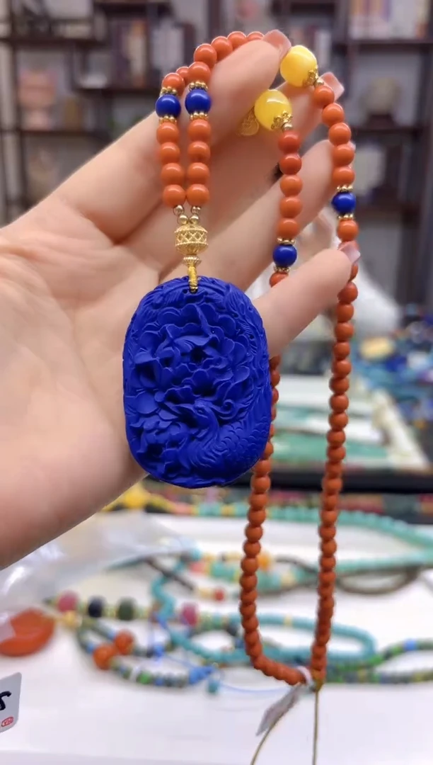 【闪购商品】青金石毛衣链未镶嵌M232