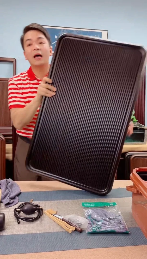 千川黑色款式茶盘80*50*5