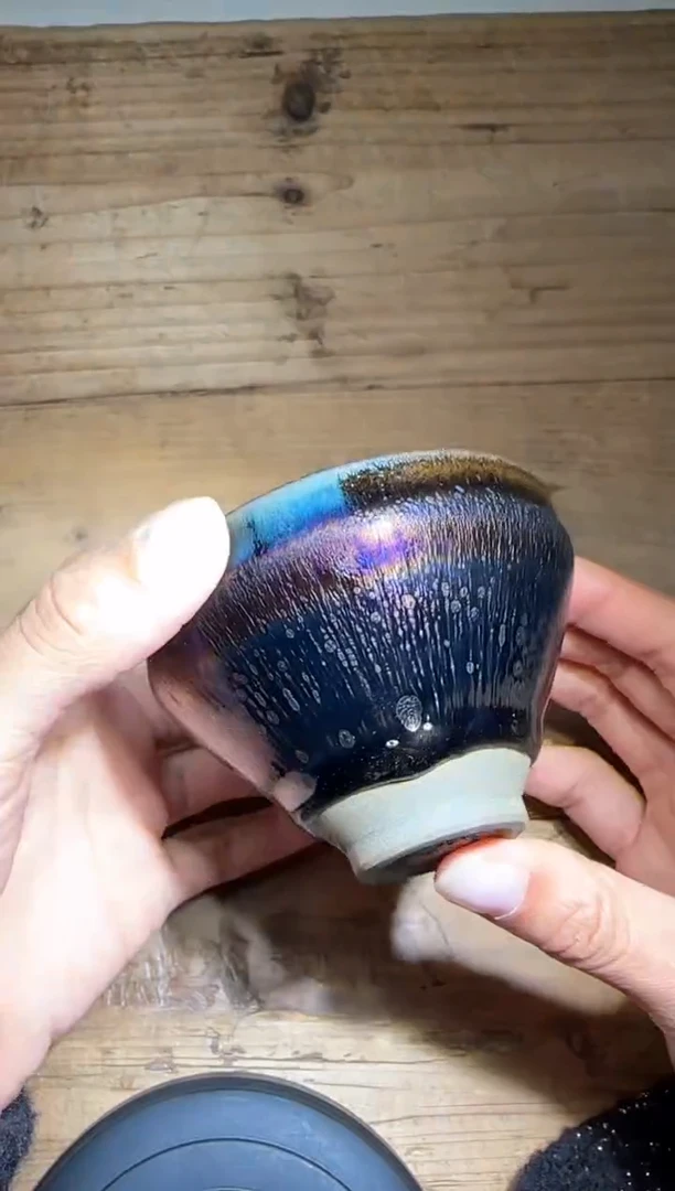 【闪购商品】茶盏黄宝庆精品建盏分599