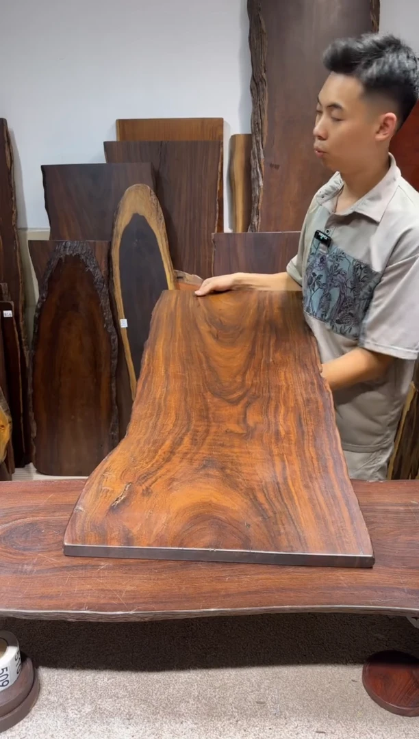 风车木（黑檀木）尺寸100*40-44*2.3编号598