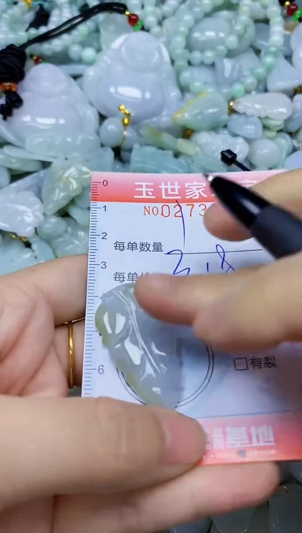 翡翠未镶嵌颈饰闪购0273260