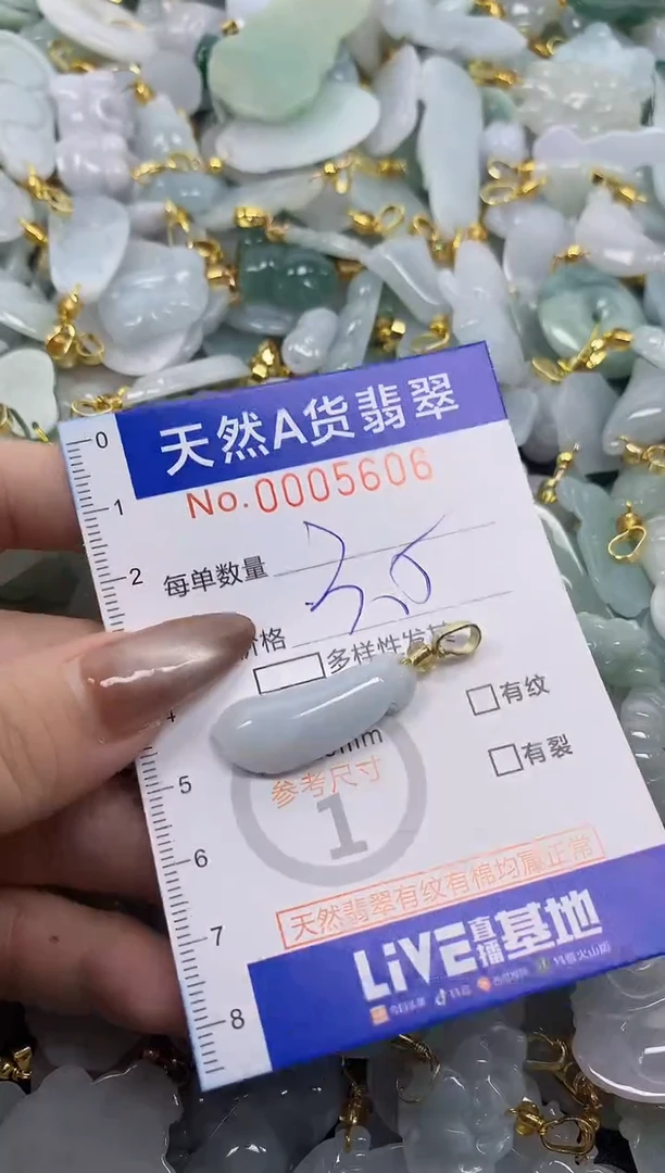 翡翠未镶嵌颈饰天然A货翡翠