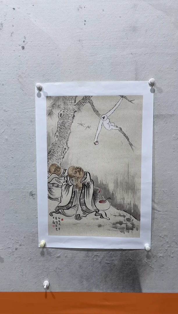 书法美术馆书法画作