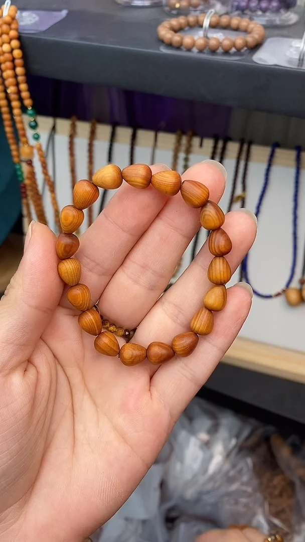 柏木（崖柏）手串/手链水滴崖柏单圈