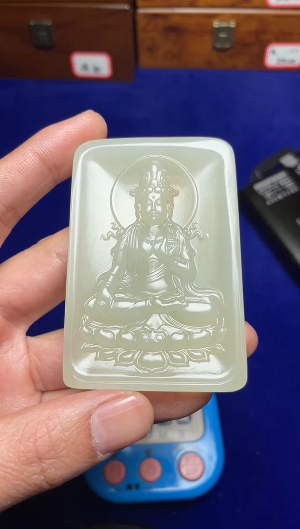 未镶嵌和田玉挂件静*和田玉