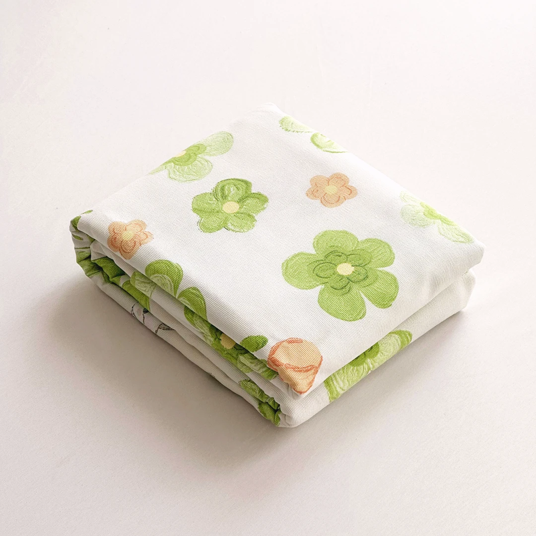 【京かわ会社】双人床单 220*245cm 花间兔影