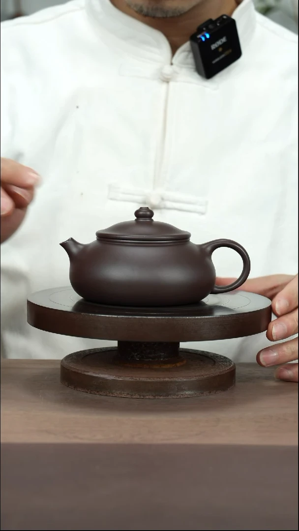 【闪购商品】紫砂茶壶80目紫泥寒江