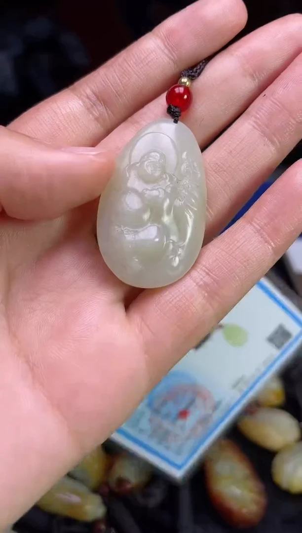 颈饰未镶嵌和田玉123