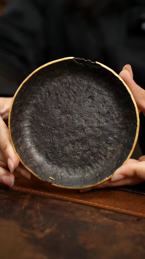 【闪购商品】冉物锡描金打壶承直径约12cm