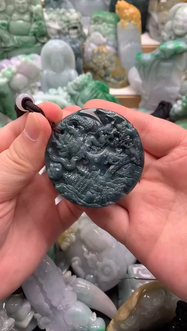 吊坠(不含链)未镶嵌翡翠1