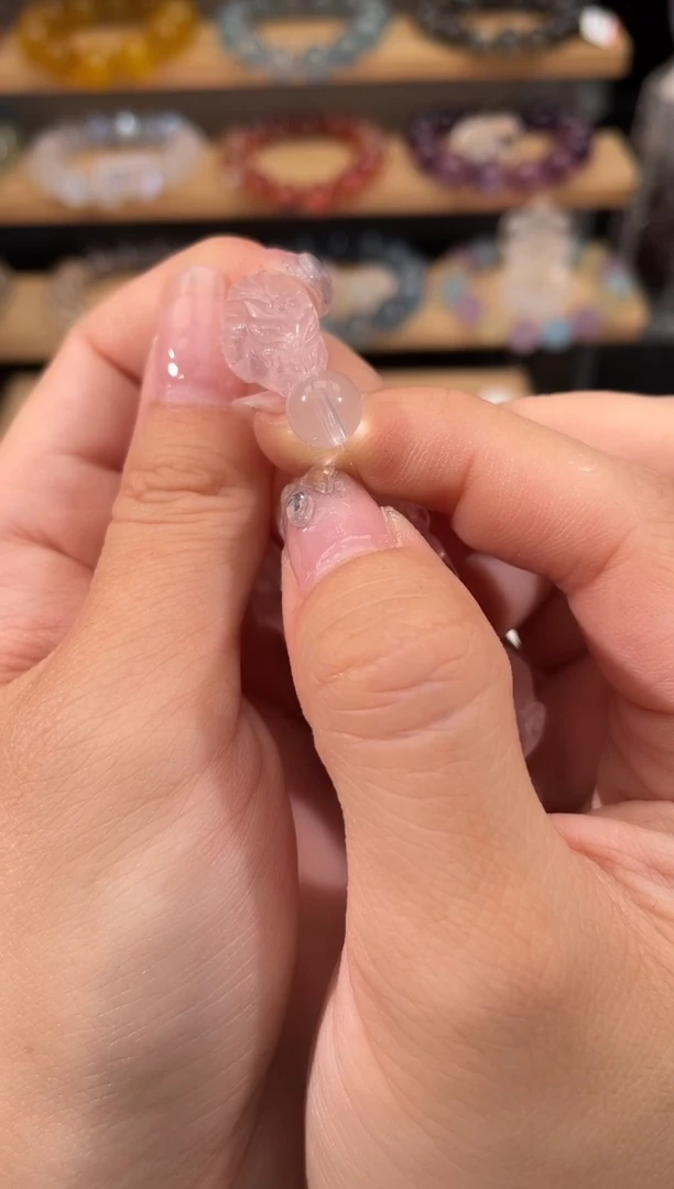 水晶手链未镶嵌多样性发一 小狐狸圆珠一组