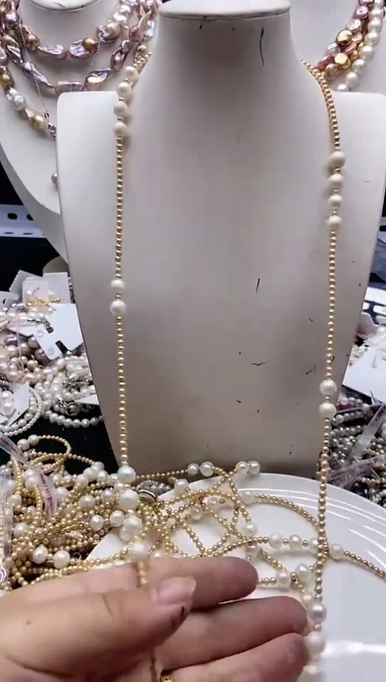 颈饰未镶嵌淡水珍珠1