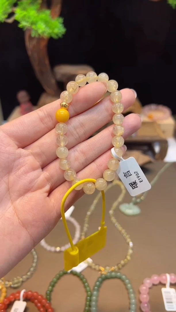 水晶手链未镶嵌手饰@@E1962