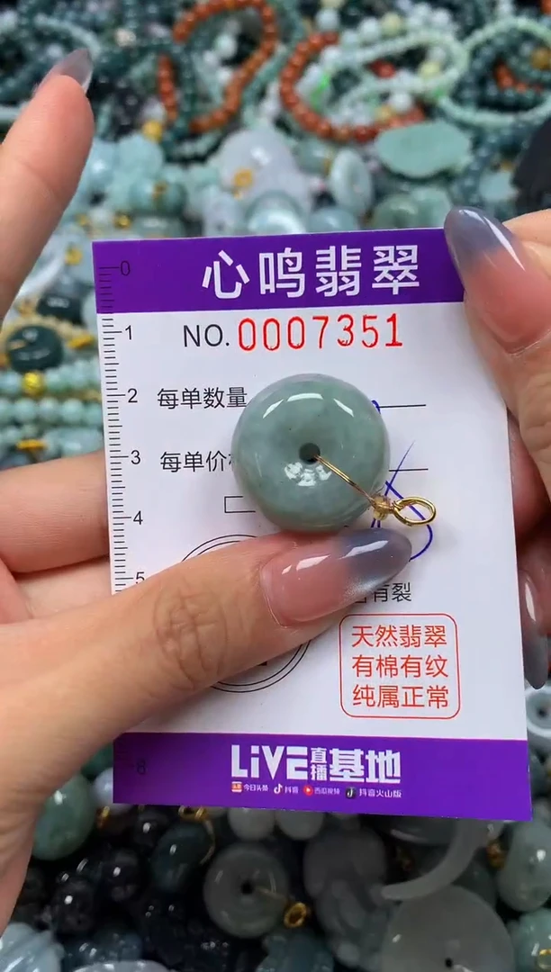 颈饰未镶嵌翡翠闪购007351