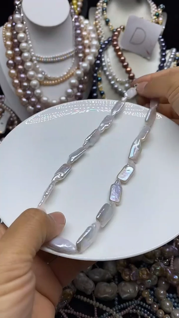 淡水珍珠未镶嵌颈饰多人