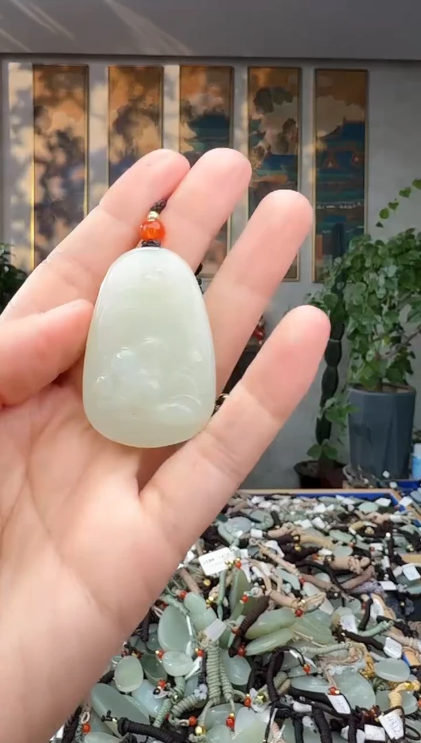 未镶嵌和田玉挂件拍一发一