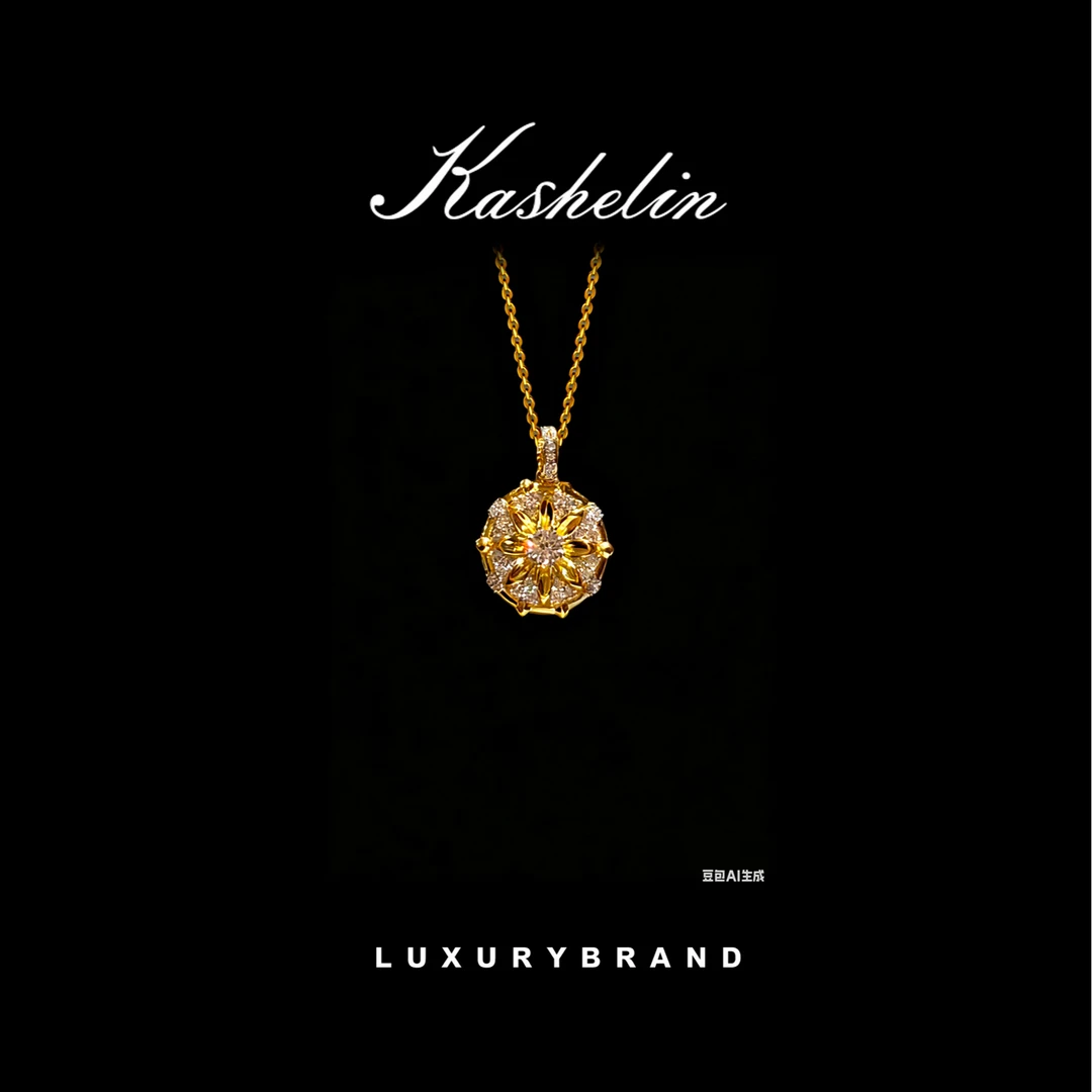 【预售】【太阳花】设计师款项链~8983