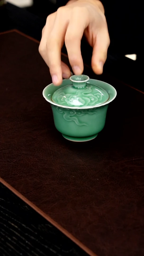 青瓷手工茶器包邮