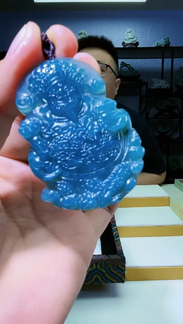 翡翠未镶嵌颈饰05100047多样性发其一
