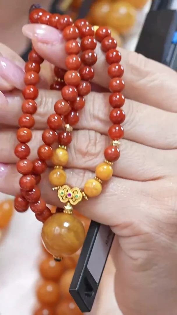 蜜蜡颈饰未镶嵌7788天然蜜蜡珠宝奇石云端妖孽全部保真