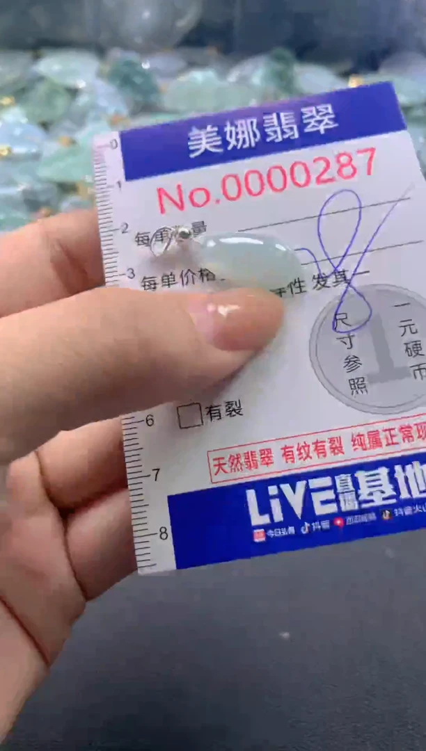 颈饰未镶嵌翡翠287