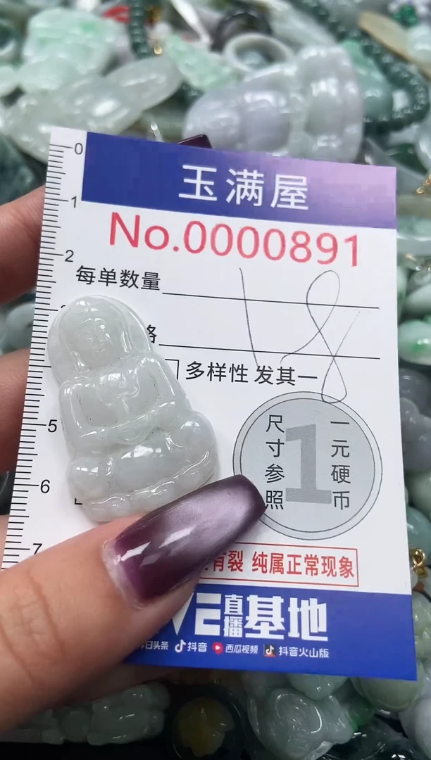 颈饰未镶嵌翡翠891