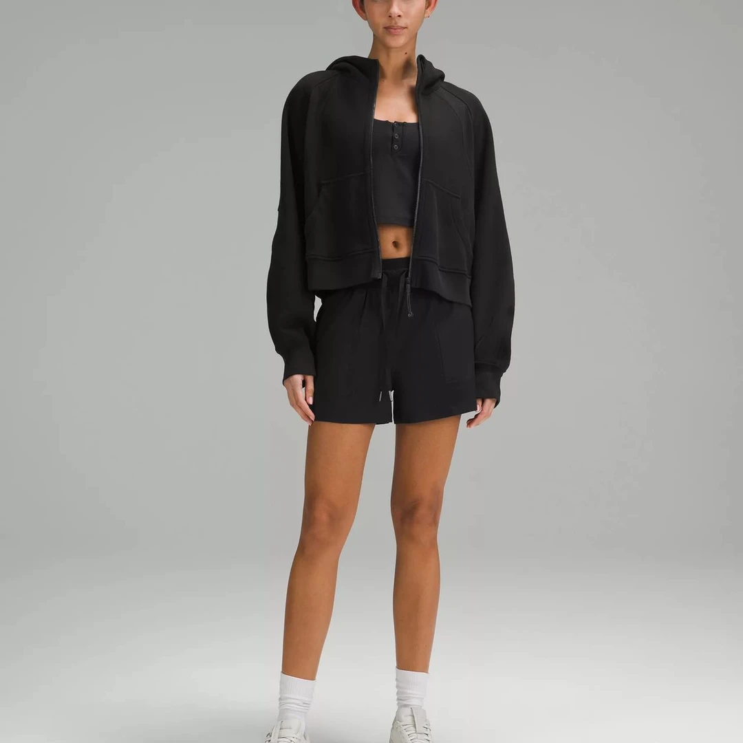 2508速干宽松夏季弹力五分裤透气中腰外穿低腰短裤薄款