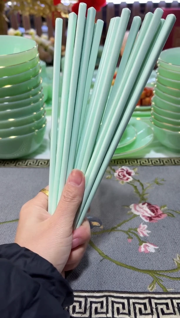 玉瓷 筷子10双景德镇