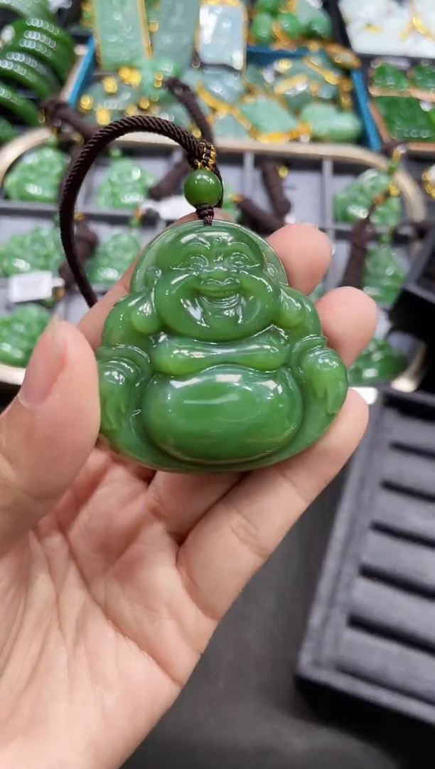 【闪购商品】和田玉吊坠未镶嵌52MM 多样性发一