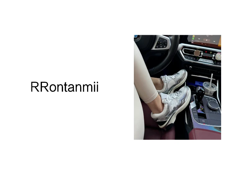 Mio STUIO 25银角菱格德训鞋新款百搭上新