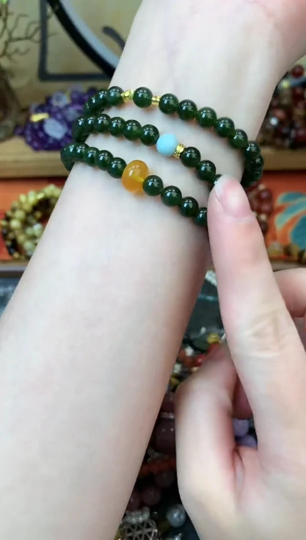 【闪购商品】和田玉手饰未镶嵌花语轩102