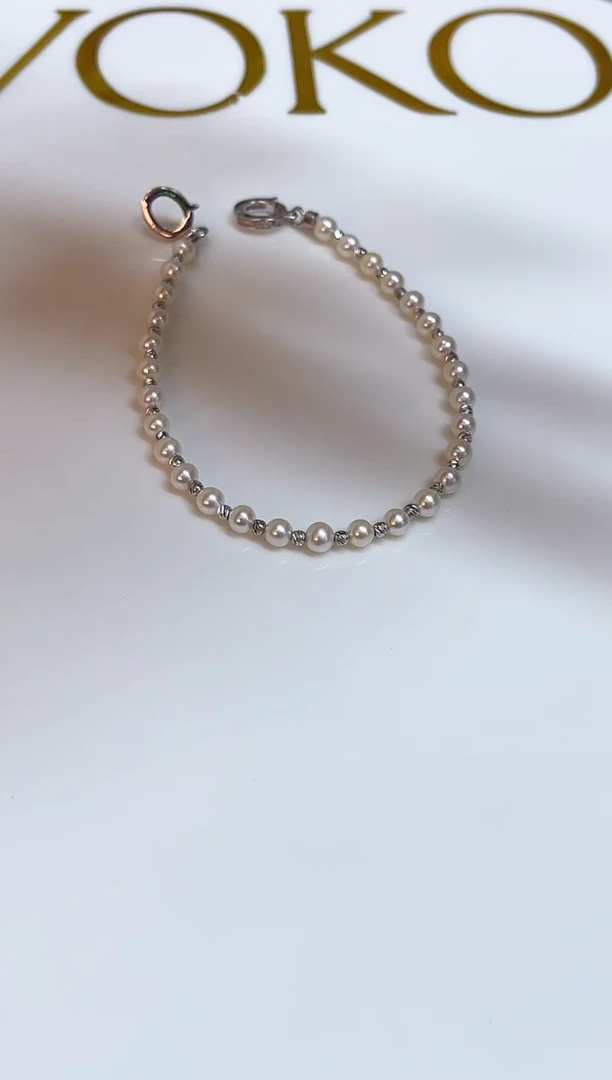 颈饰未镶嵌淡水珍珠3-3.5mm