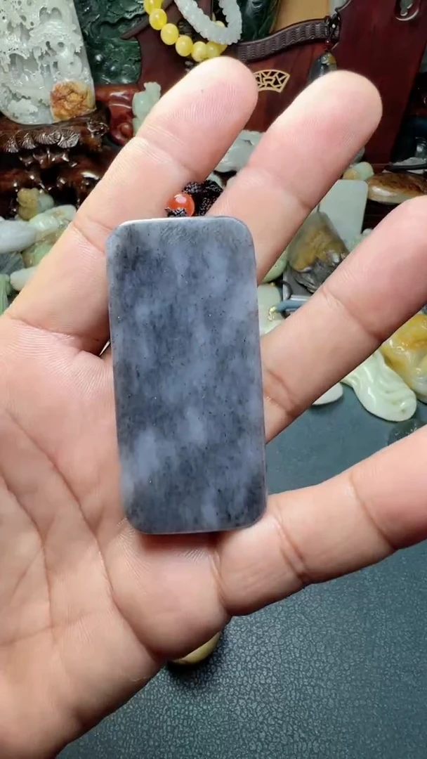 和田玉未镶嵌挂件-