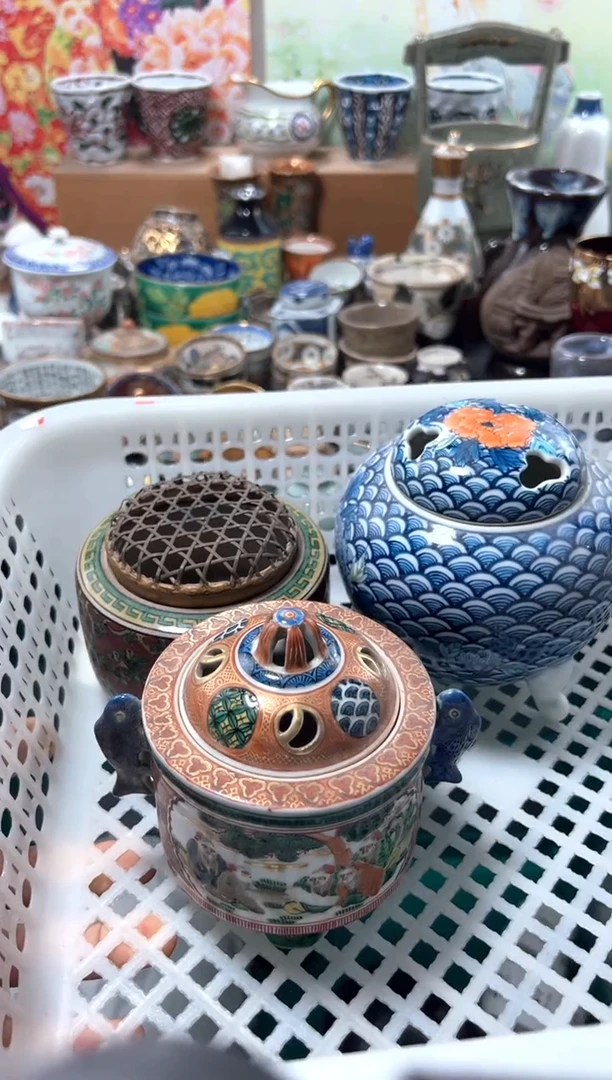 瓷片金****?夏目海外回流瓷器中古品。