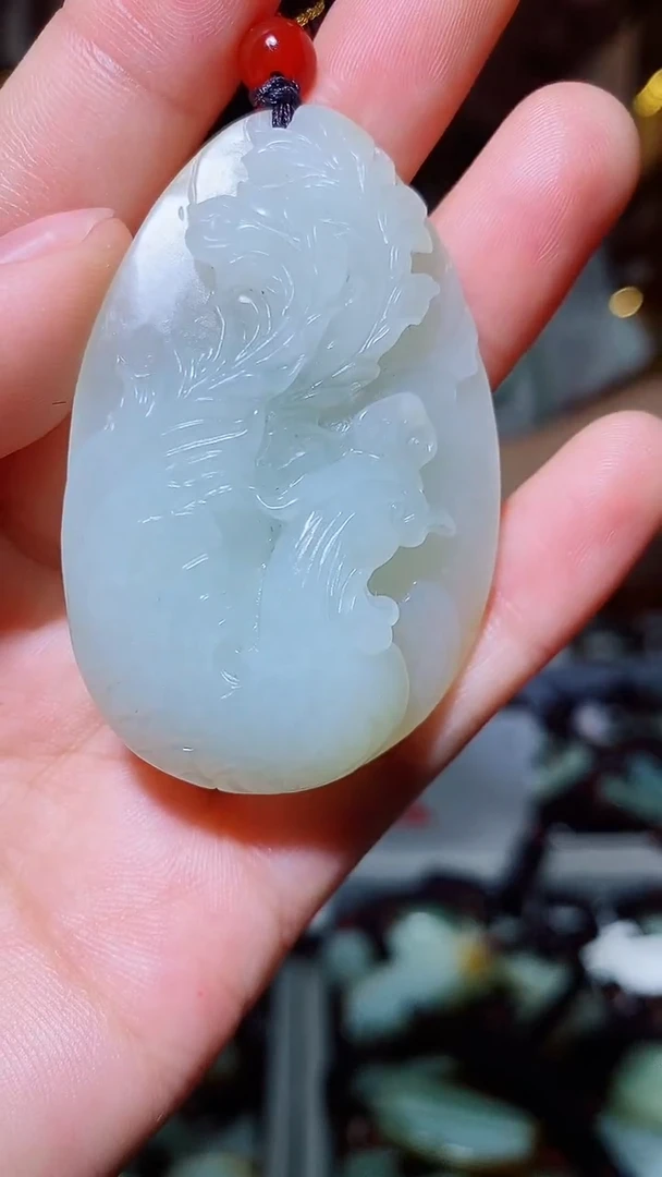 和田玉未镶嵌挂件1