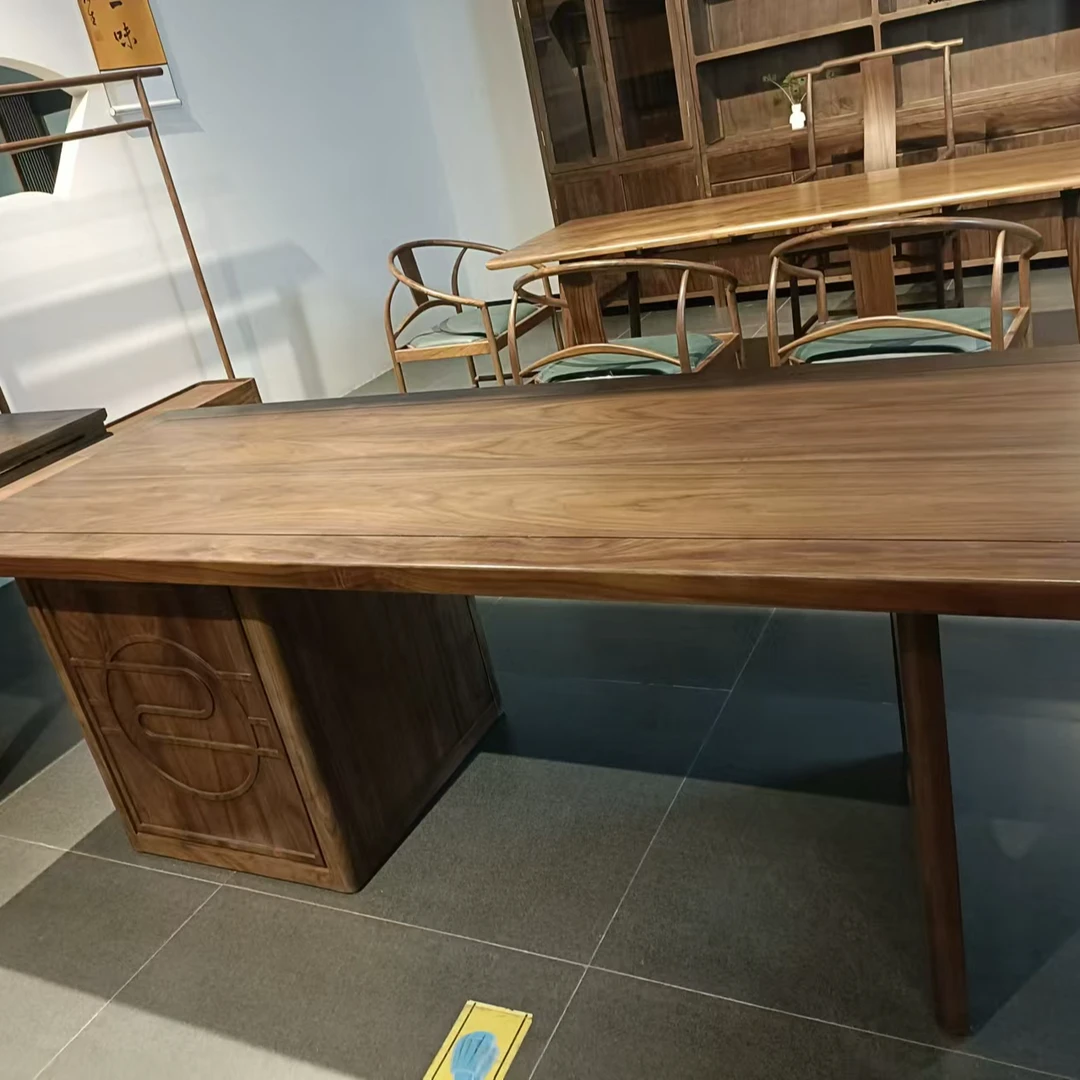 办公桌 北美黑胡桃