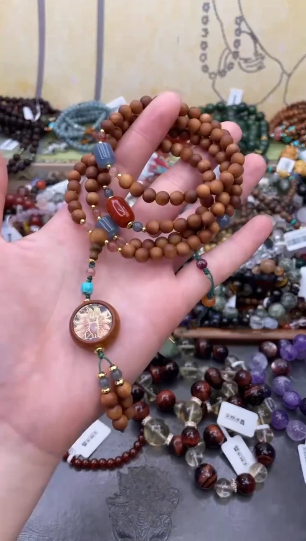 吊坠檀香木未镶嵌273